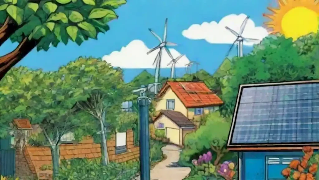 Un mundo sostenible con naturaleza
