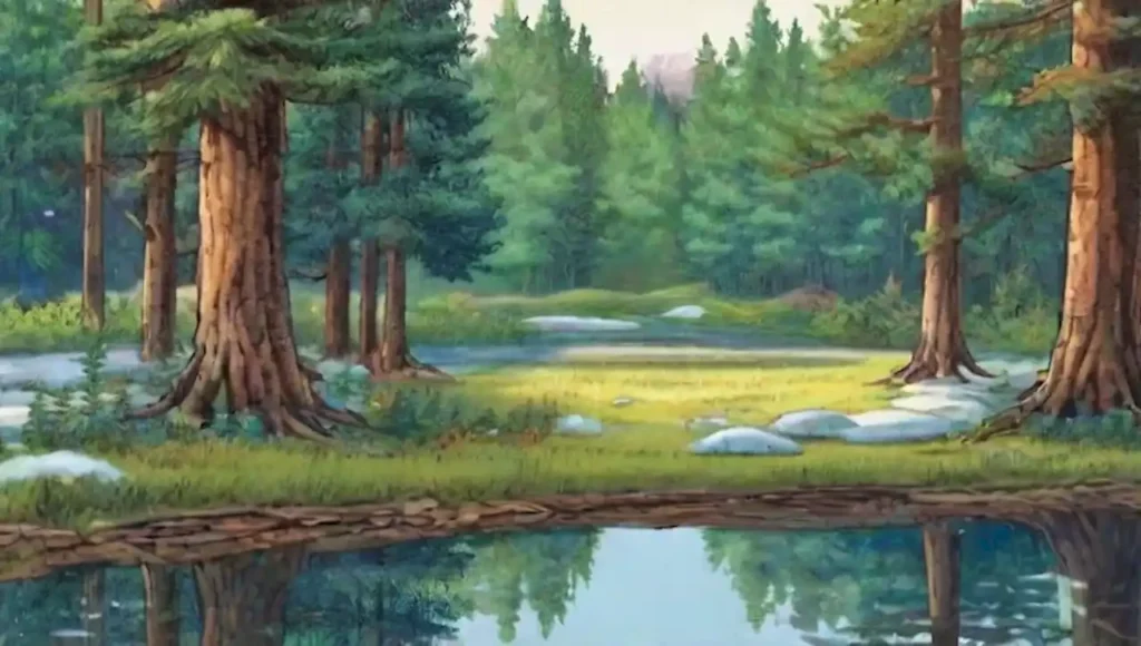Bosque boreal vibrante y diverso
