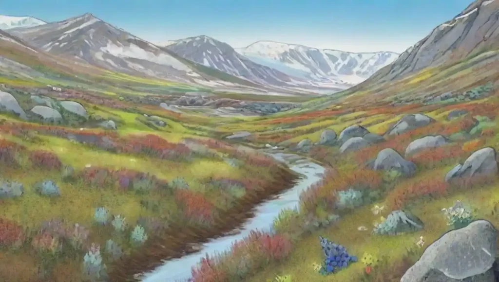 Paisajes extensos y hermosos