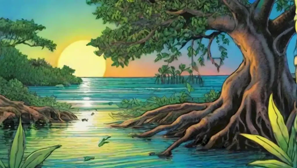 Un ecosistema costero rico en biodiversidad y belleza natural.