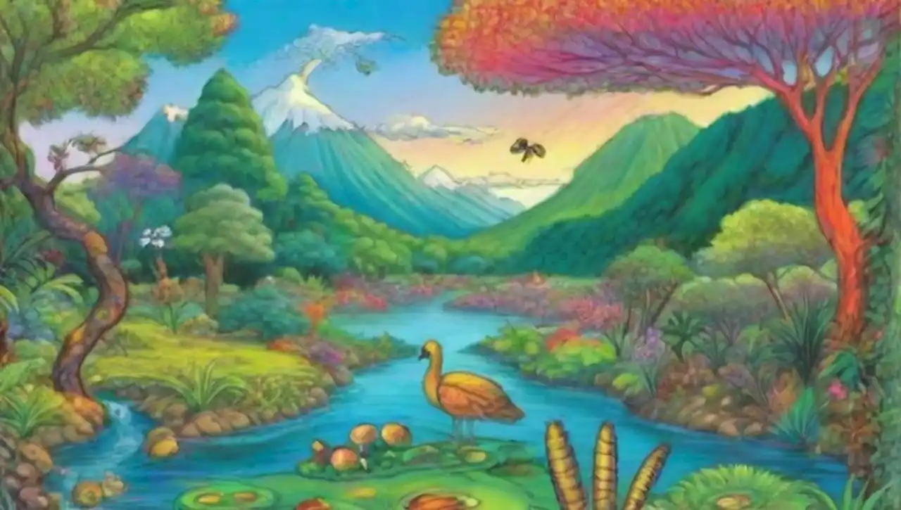 La naturaleza es un conjunto interconectado de ecosistemas vibrantes y diversos.