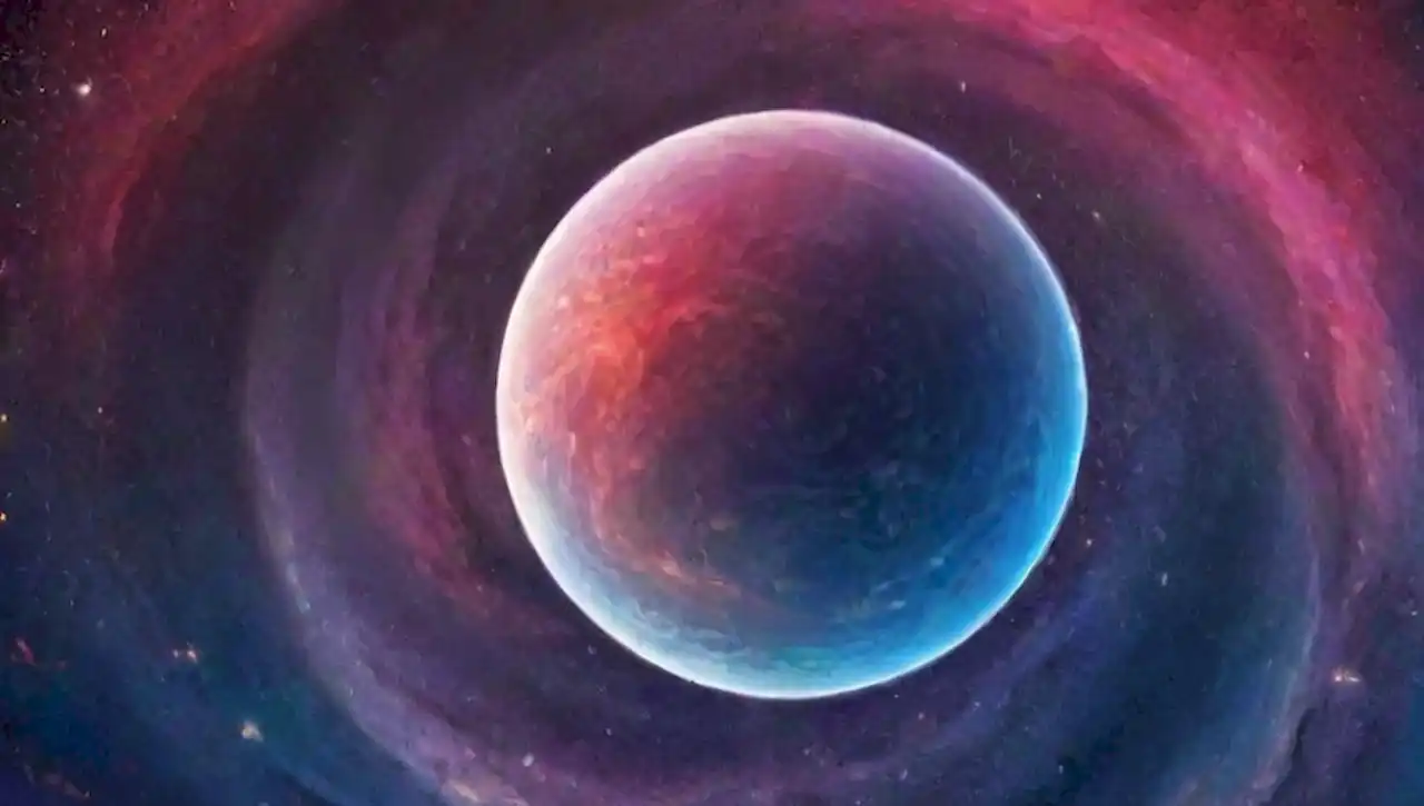 Mercurio se presenta artísticamente en un vibrante fondo cósmico.