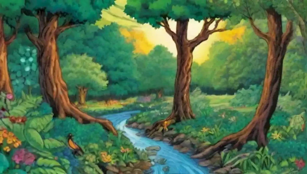 Un ecosistema saludable y vibrante que refleja la armonía de la naturaleza.